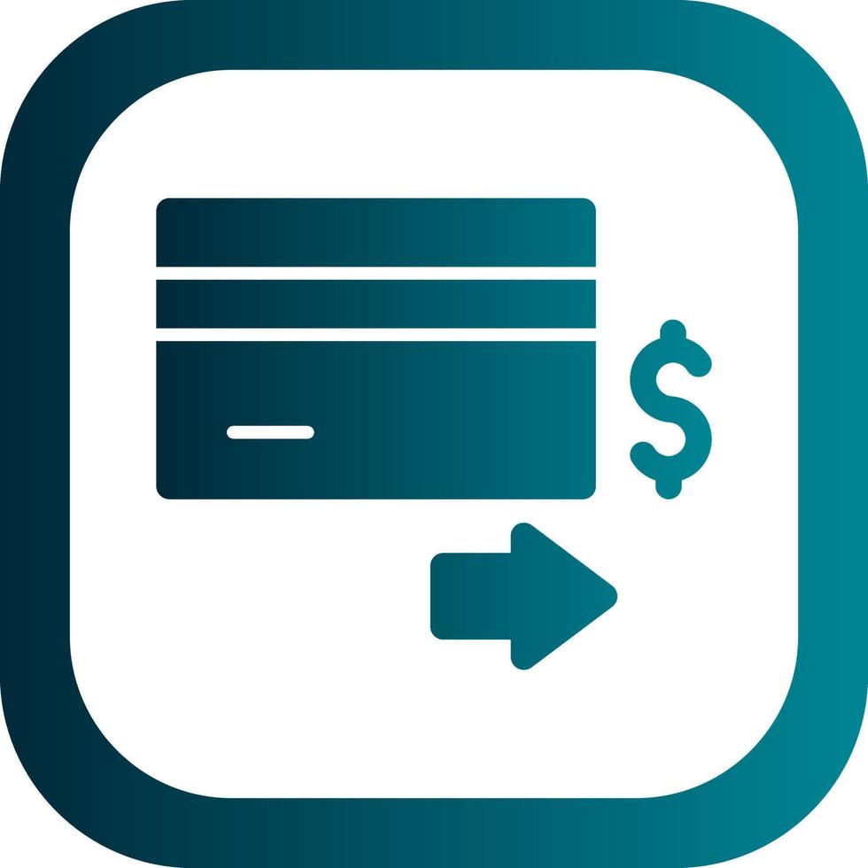 Credit Card Payment Vector Icon Design