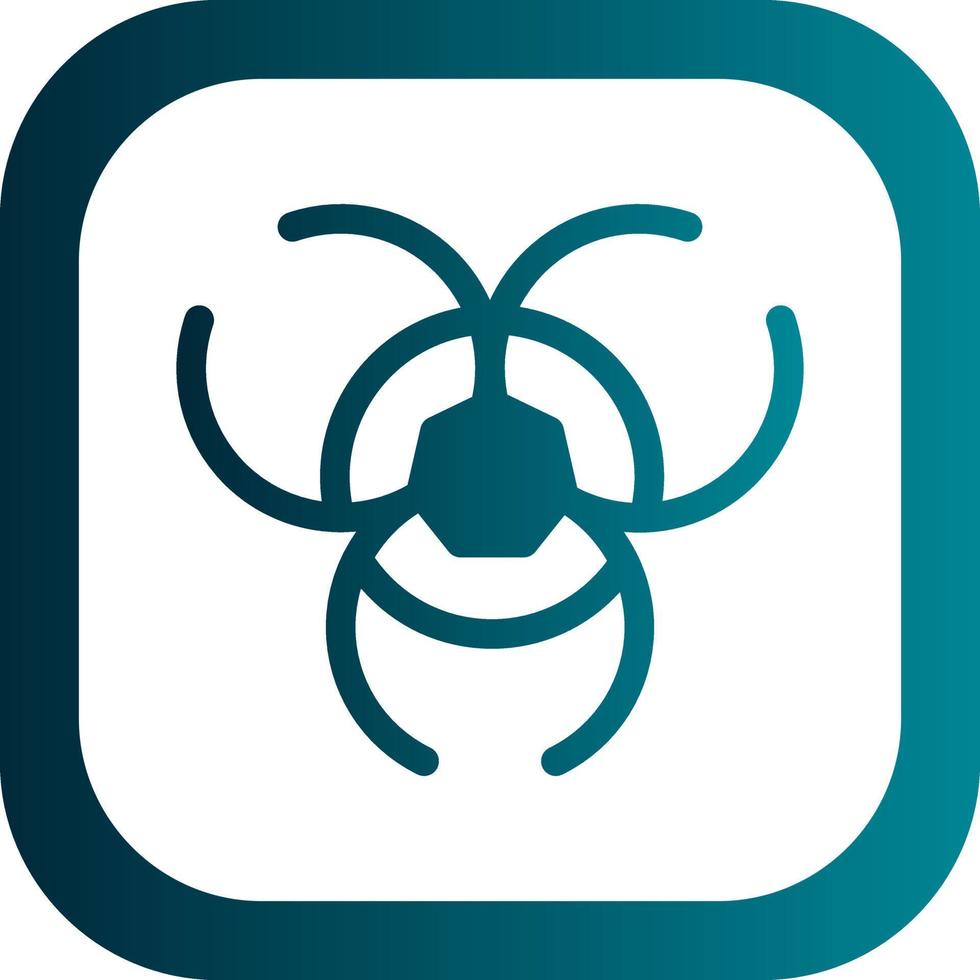 Biohazard Vector Icon Design