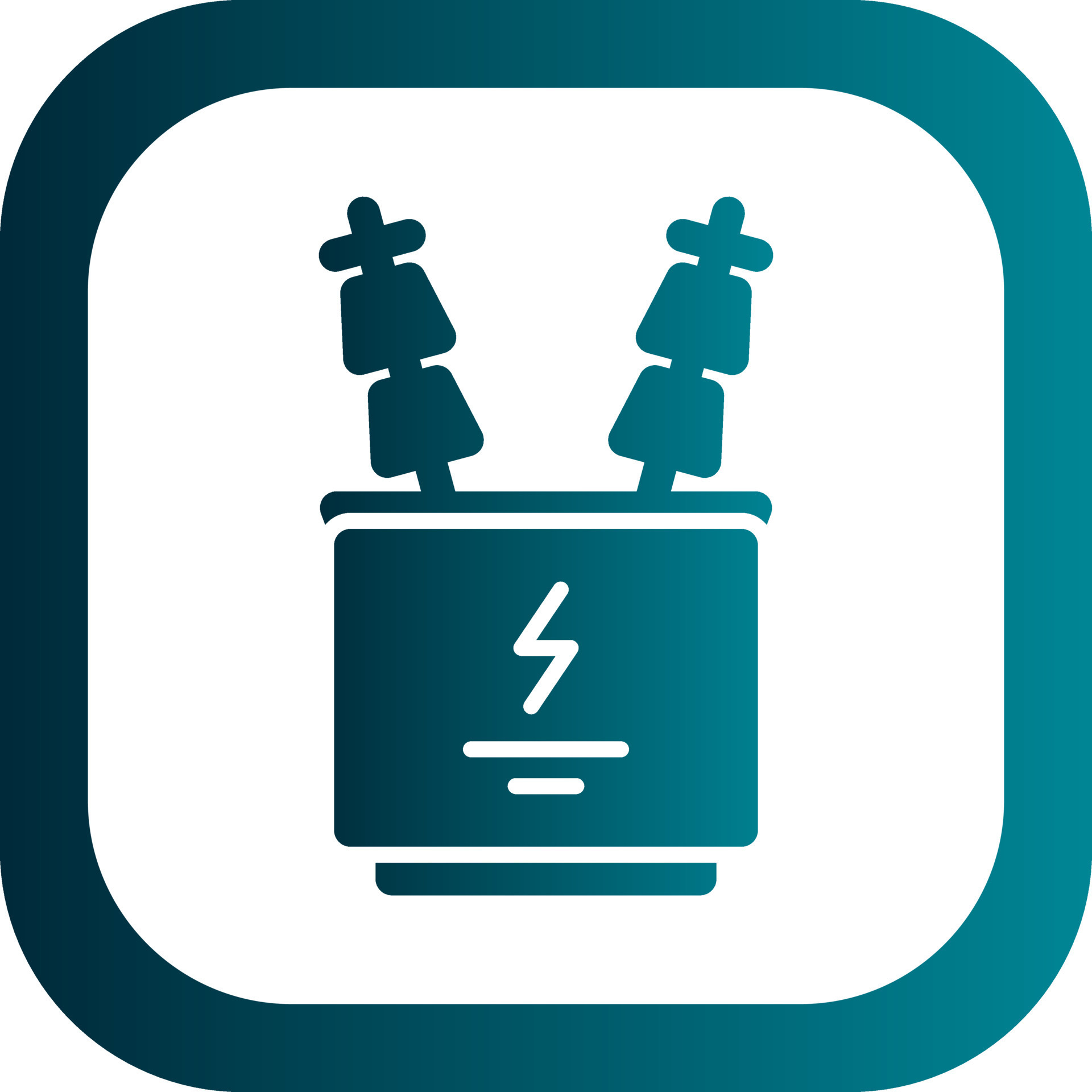 Power Transformer Vector Icon Design 20147431 Vector Art at Vecteezy