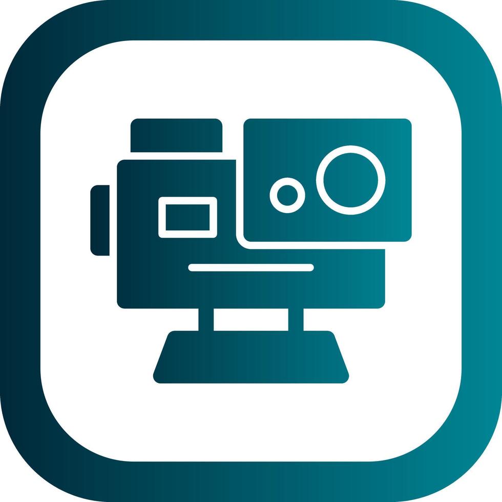 Action Camera Vector Icon Design