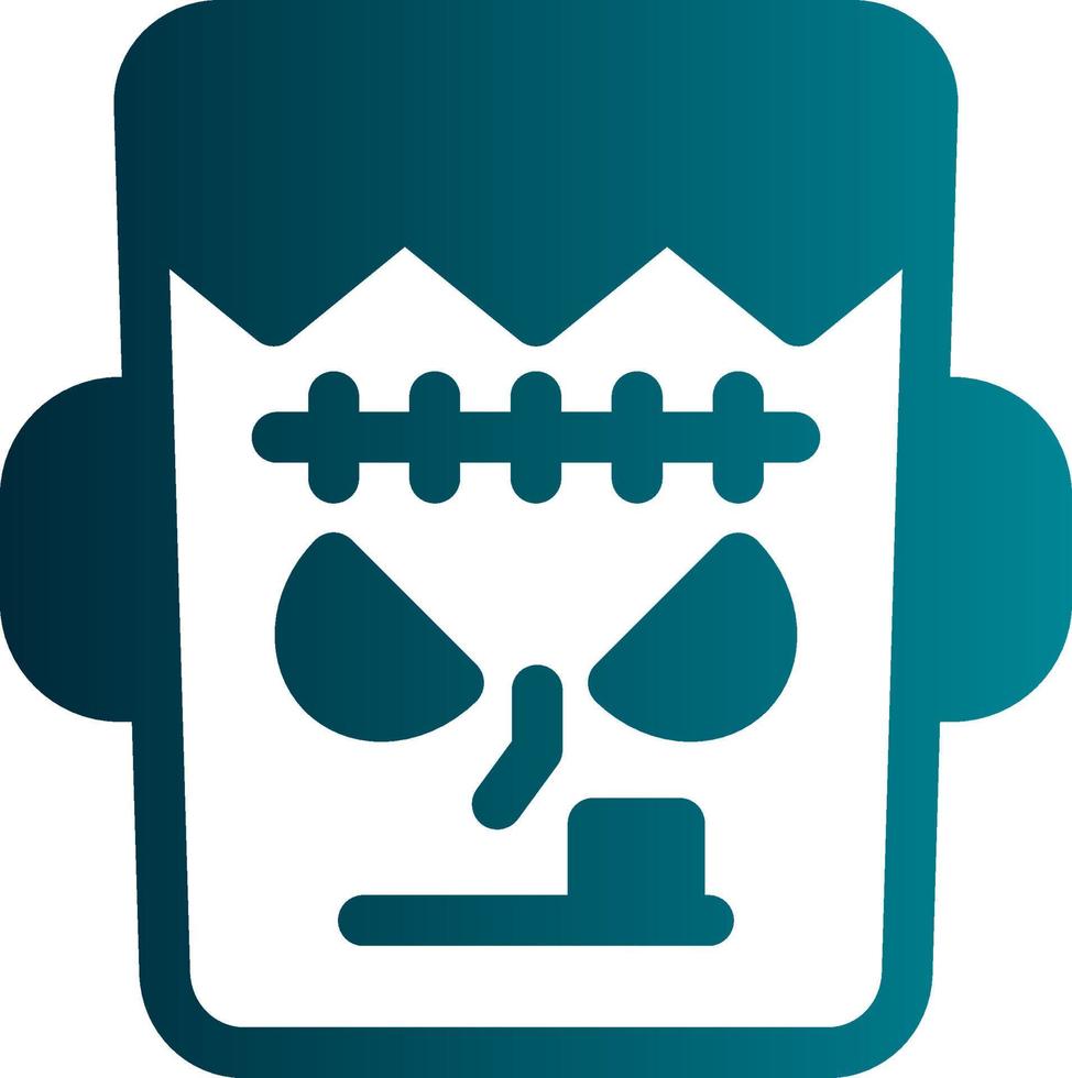 Frankenstein Vector Icon Design