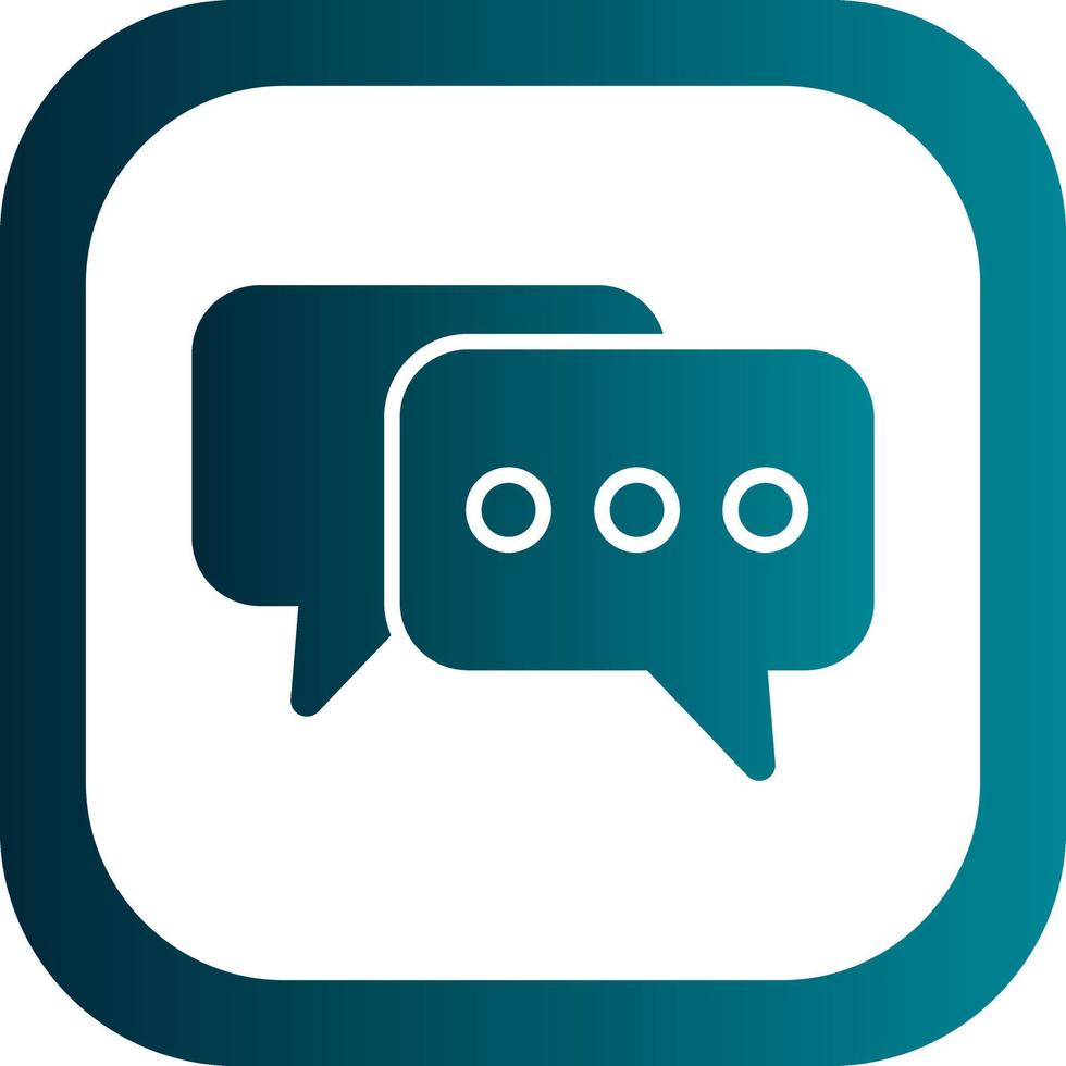 Chat Vector Icon Design