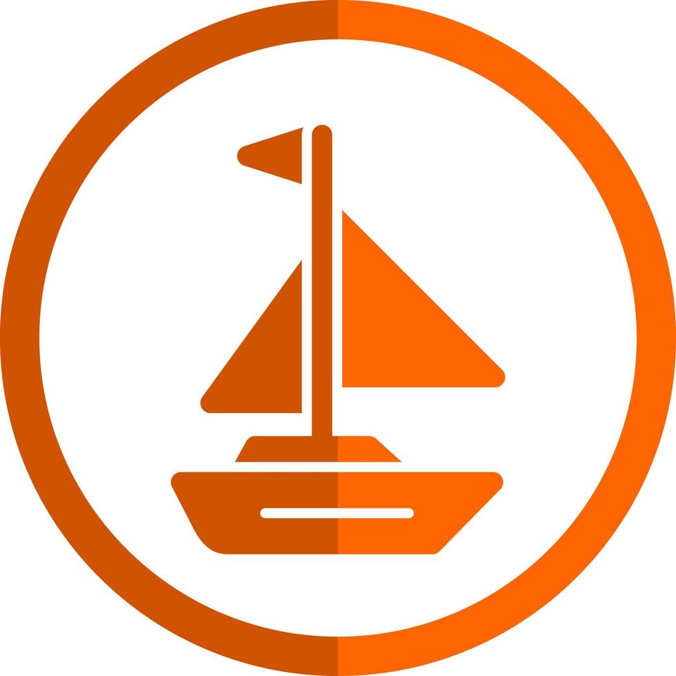 diseño de icono de vector de barco