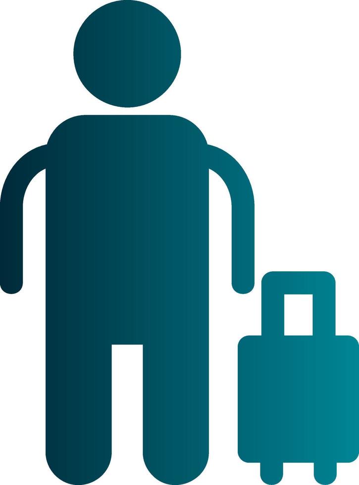 Tourist Vector Icon Design