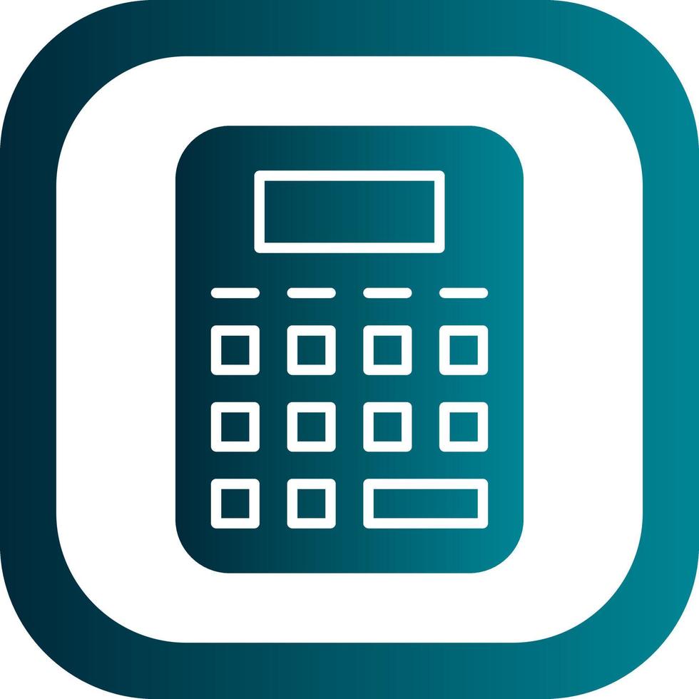Calculator Vector Icon Design