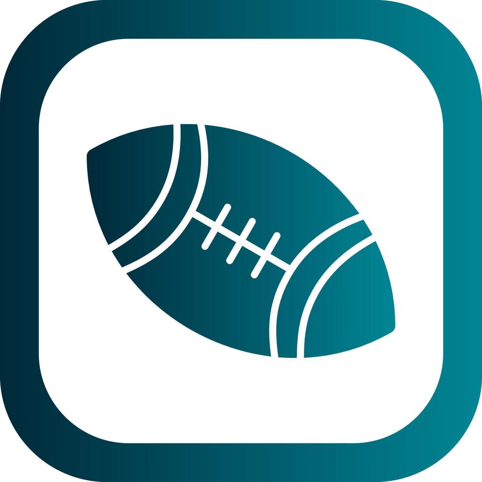 American Football Vector Icon Design