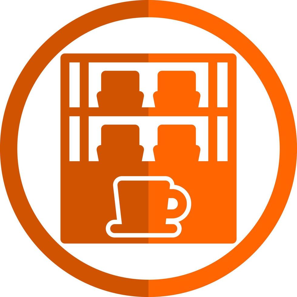 diseño de icono de vector de escaparate de café