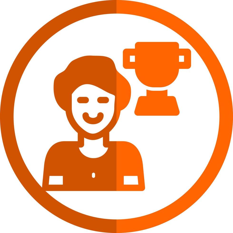 Achieving Goals Vector Icon Design
