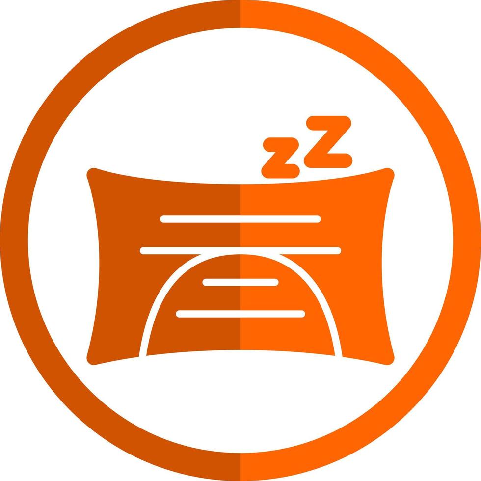 diseño de icono de vector de almohada de bebé