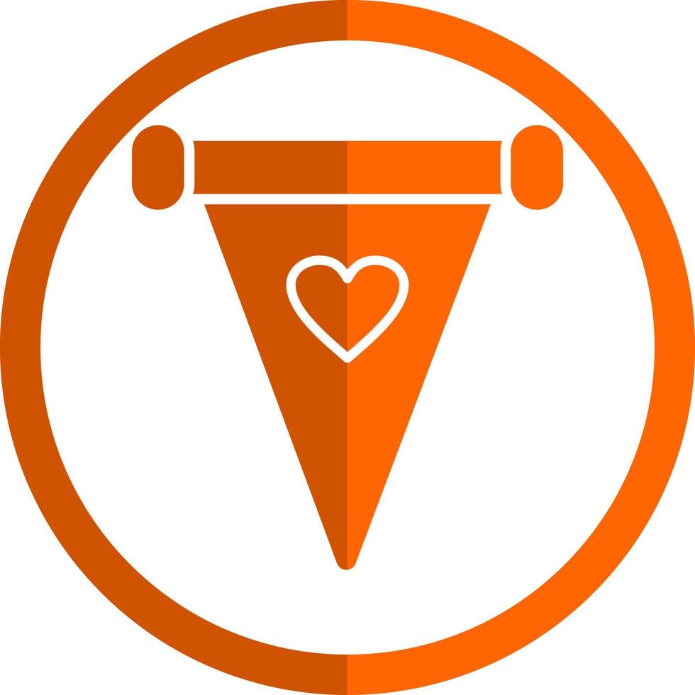 Pennant Vector Icon Design