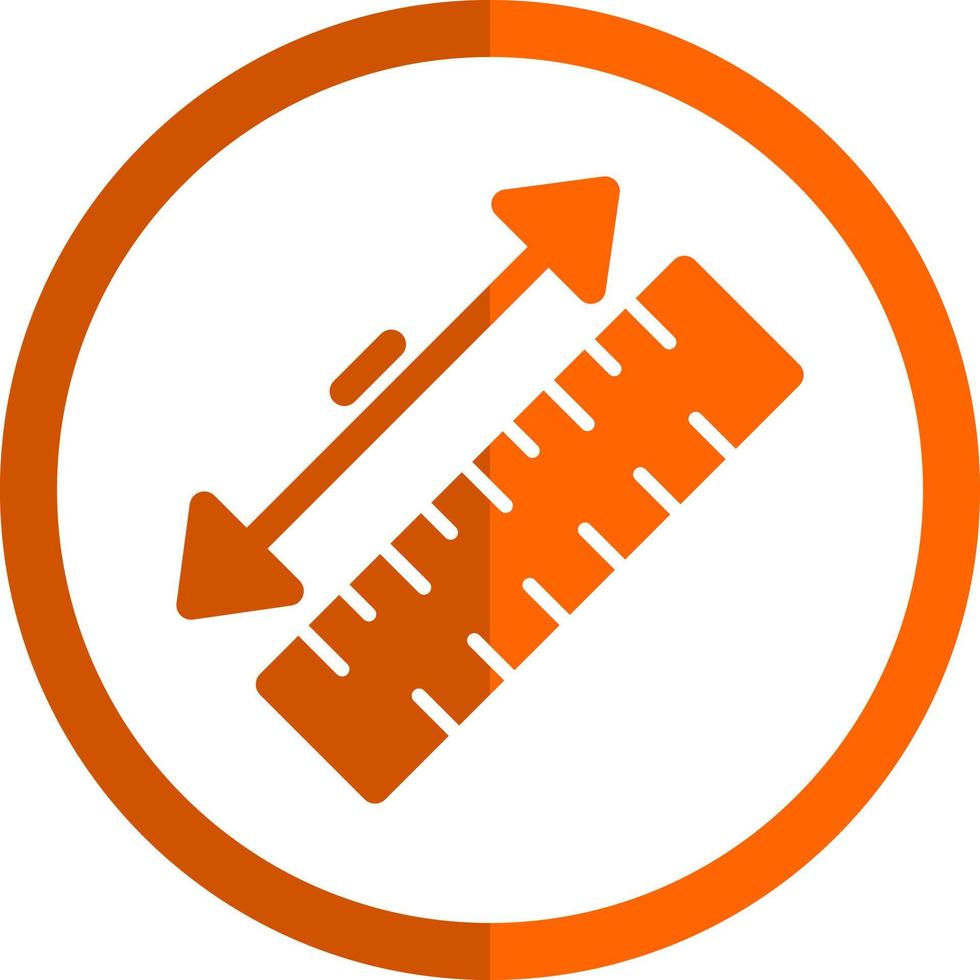 Measuring Tape Vector Icon Design