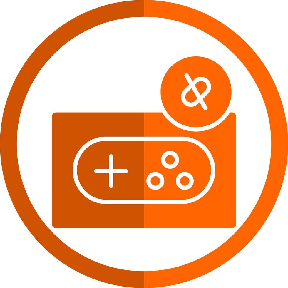 Game Disconnect Vector Icon Design