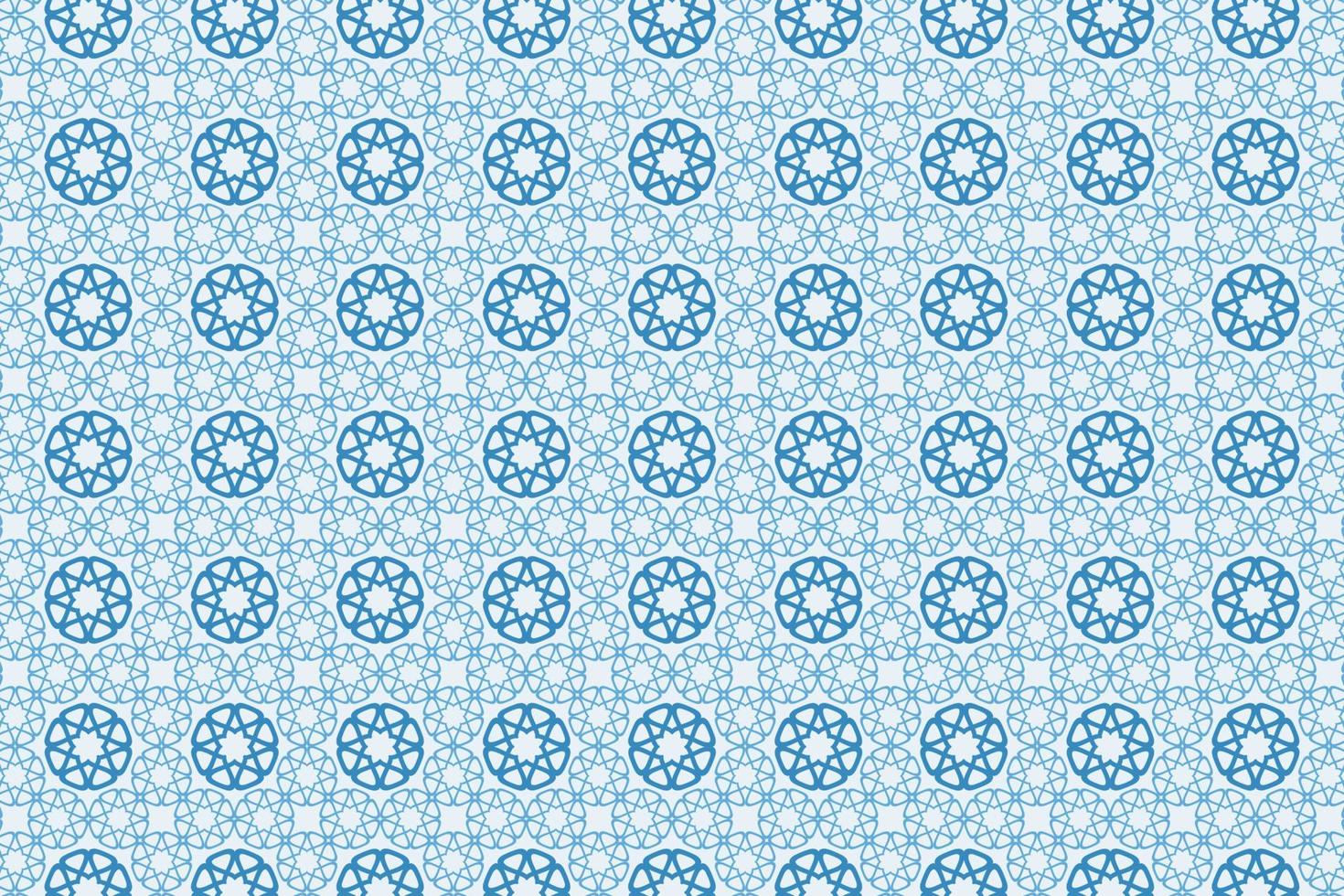 Islamic abstract ornament pattern background vector