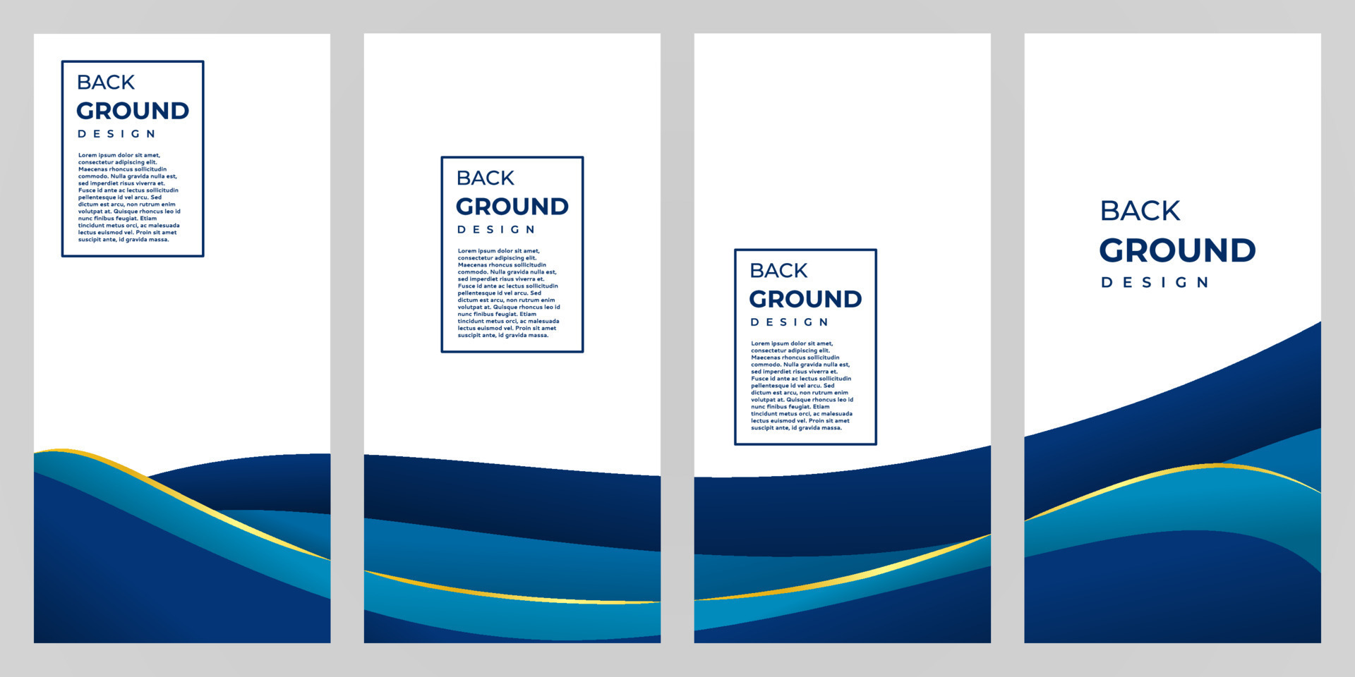 abstract premium blue gold background vector 20149537 Vector Art at