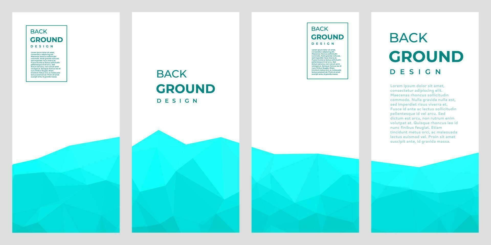 Colorful polygon background or vector frame. Abstract Triangle Geometrical Background
