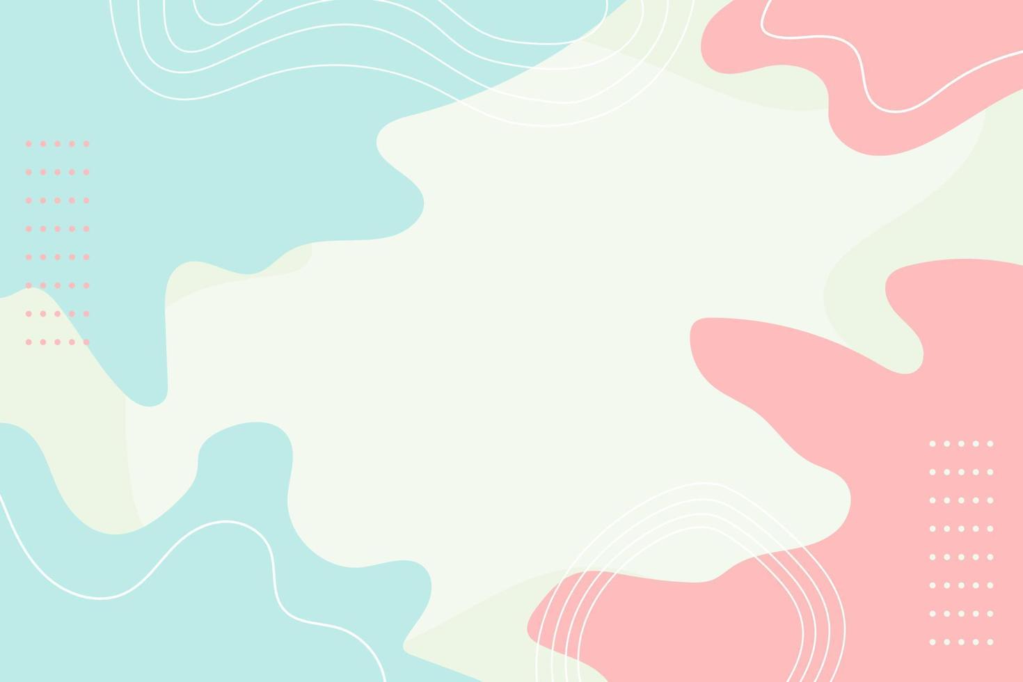 Pastel color background in abstract design vector