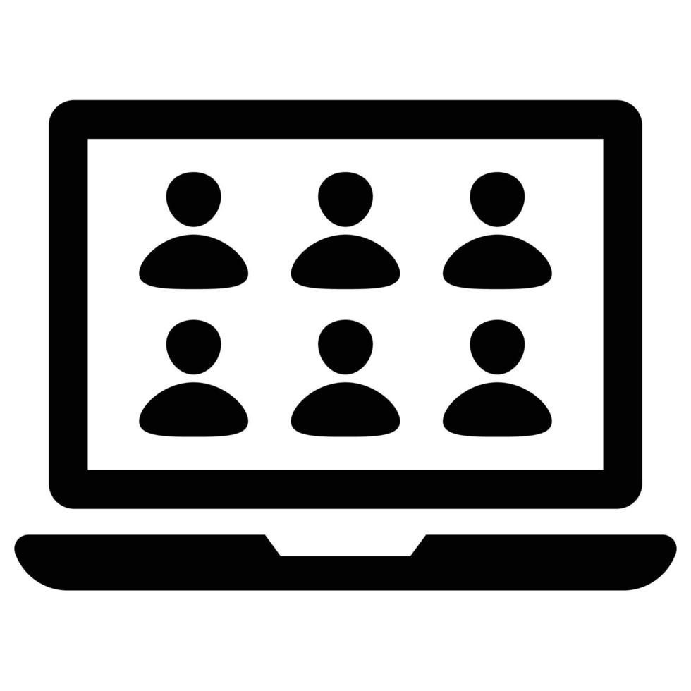 Video Conference is a simple editable icons thematics of Video Conference. Combine different elements to create eye-catching compositions that help you tell a better story for your lan vector