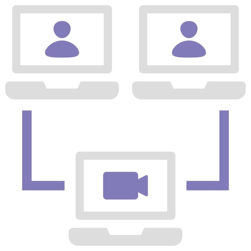 Video Conference is a simple editable icons thematics of Video Conference. Combine different elements to create eye-catching compositions that help you tell a better story for your lan vector