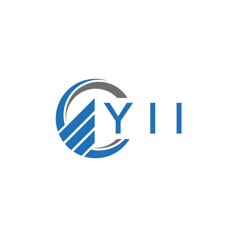 YII business finance logo design. vector