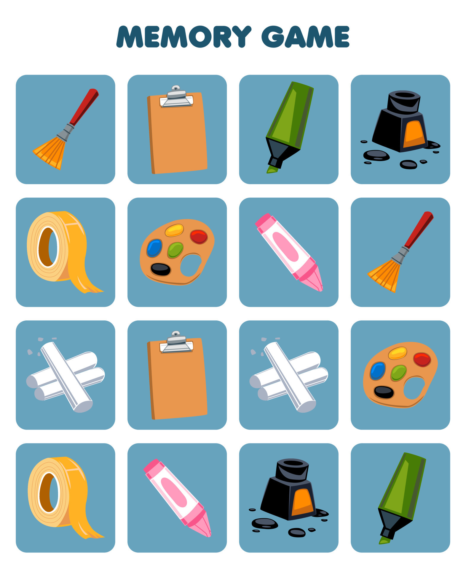 educación juego para niños memoria a encontrar similar imágenes de