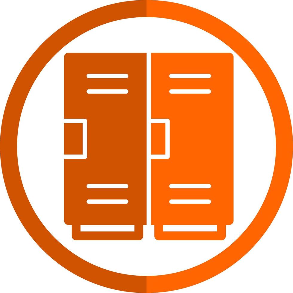 Locker Vector Icon Design
