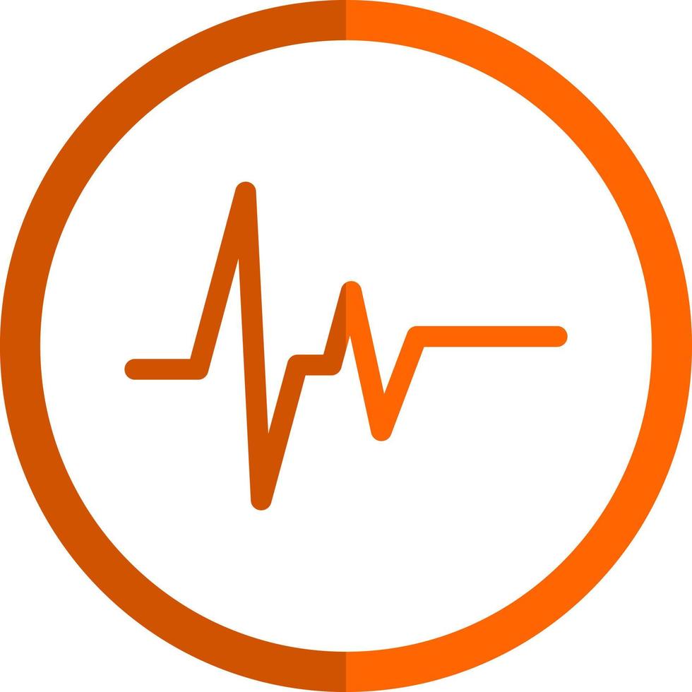 diseño de icono de vector de electrocardiograma