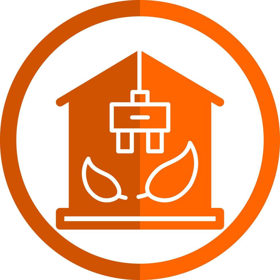 Eco Solar Home Vector Icon Design