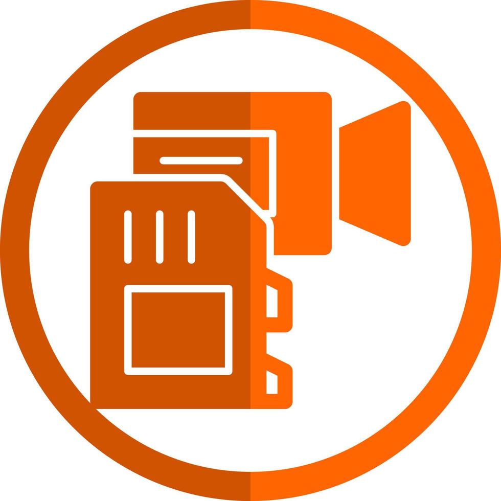 Camera Drive Vector Icon Design