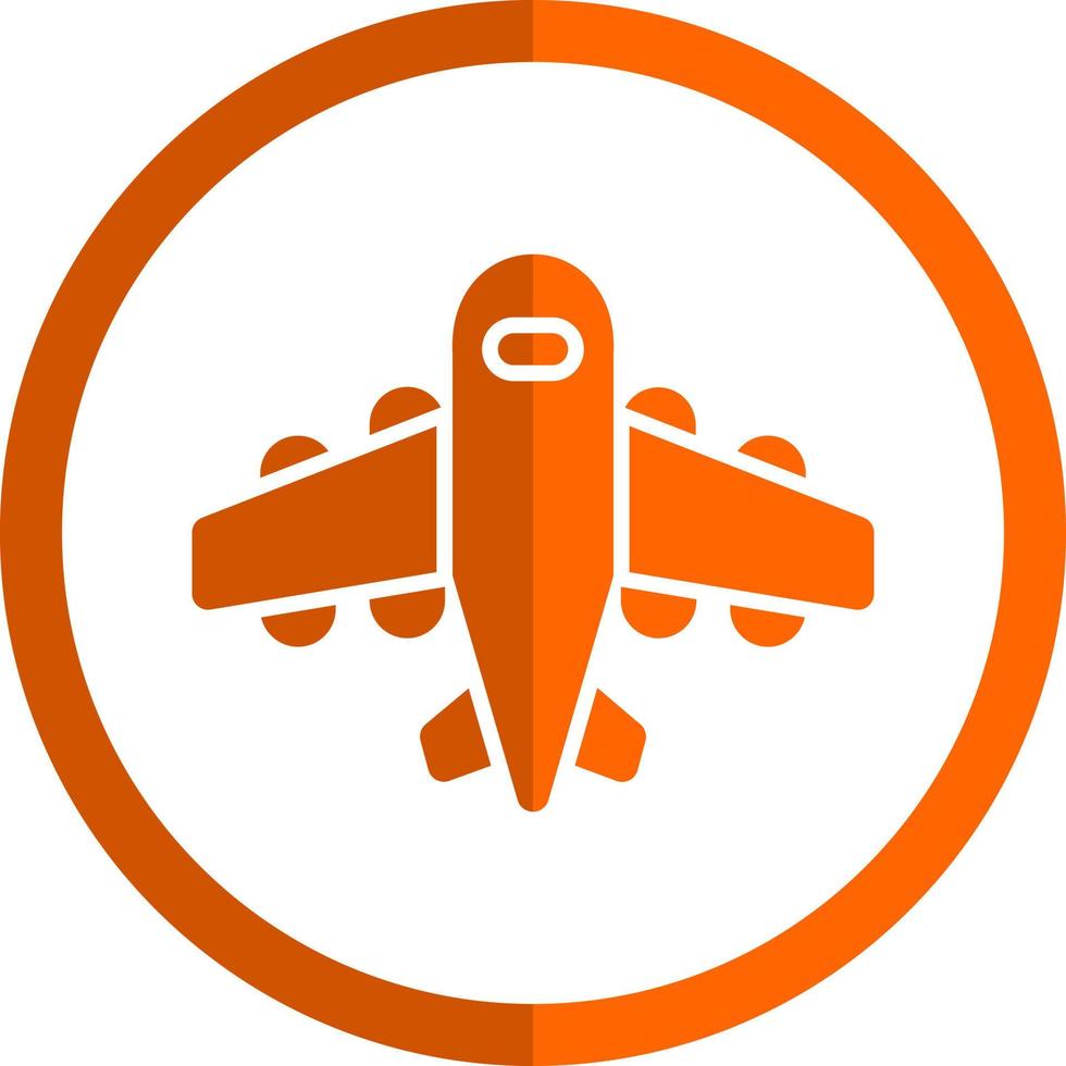 Airplane Vector Icon Design