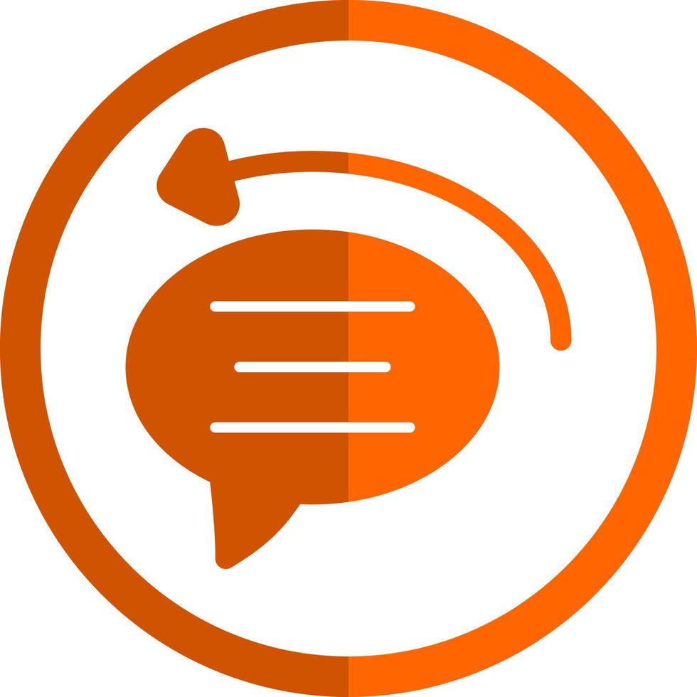 Auto Reply Vector Icon Design