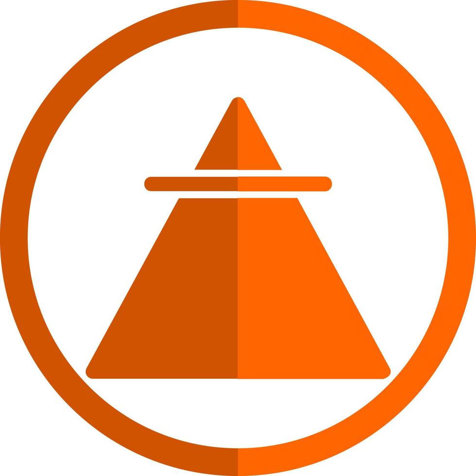 diseño de icono de vector de tipi del desierto