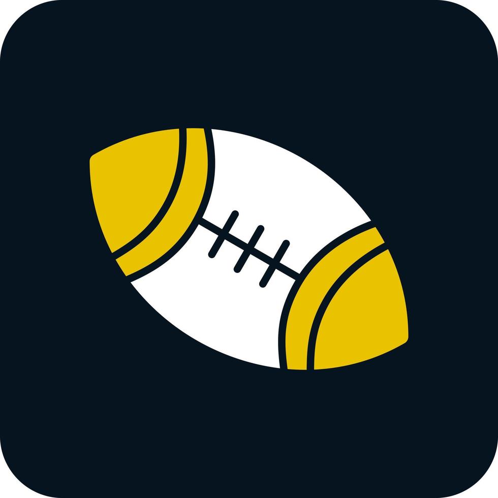 American Football Vector Icon Design