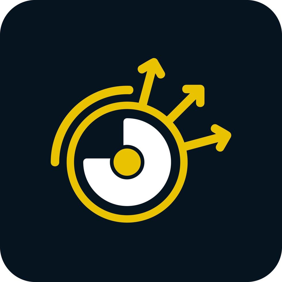 Detection of Regularities Vector Icon Design