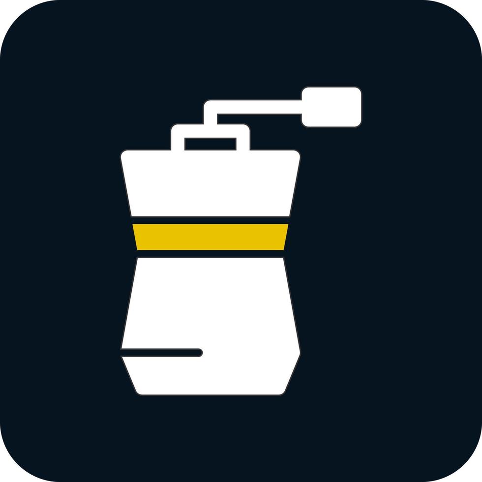 Coffee Grinder Vector Icon Design