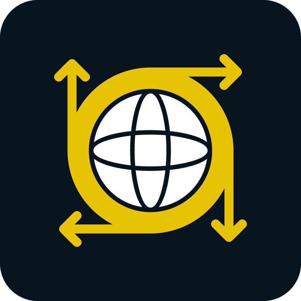 Global Infrastructure Vector Icon Design