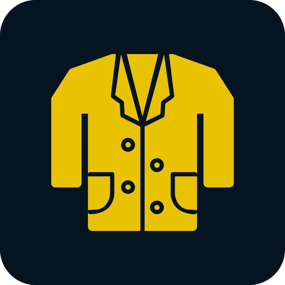 Doctor Coat Vector Icon Design