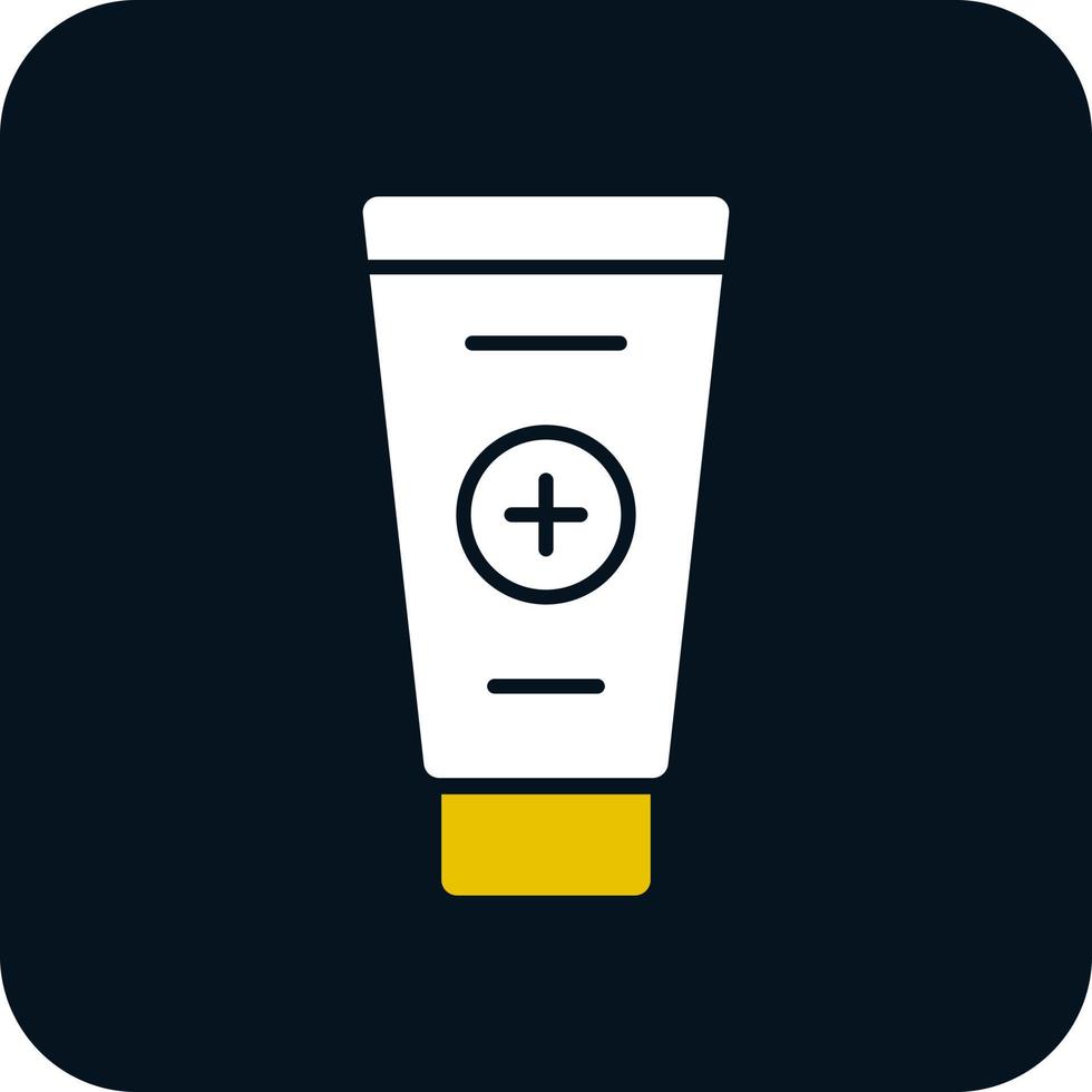 Ointment Tube Vector Icon Design