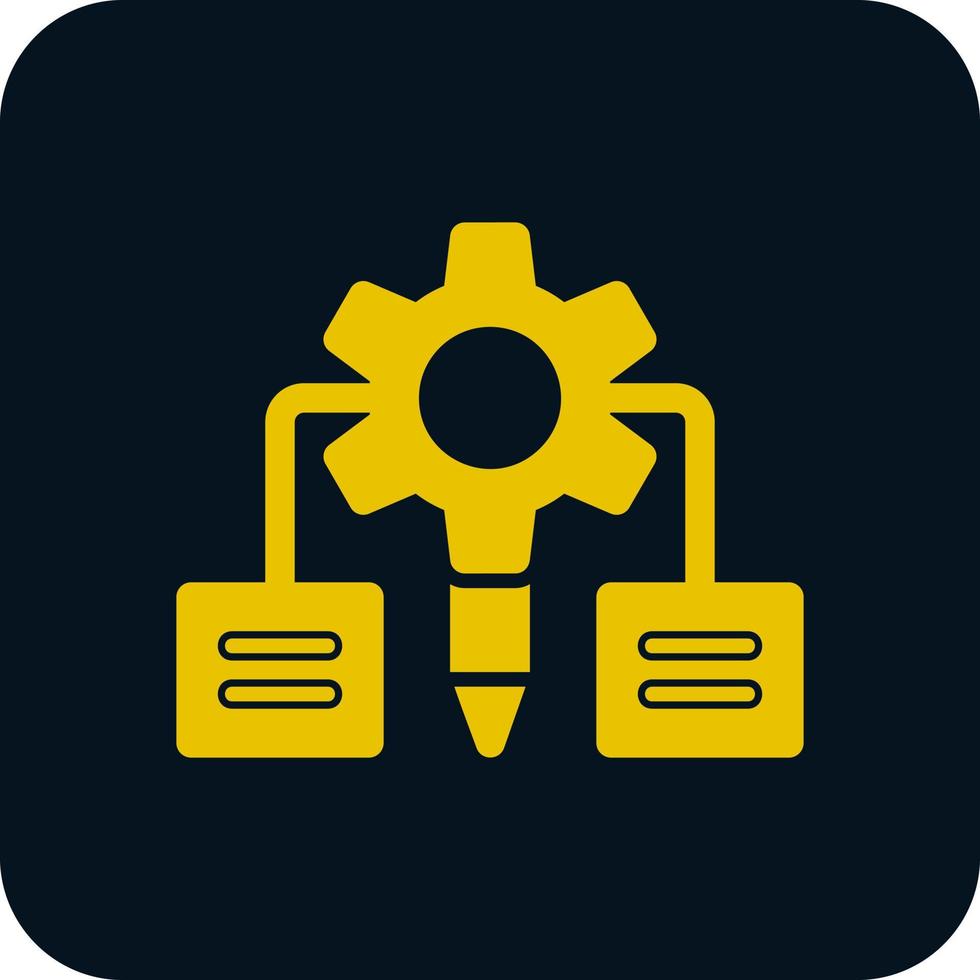 Design Algorithm Vector Icon Design