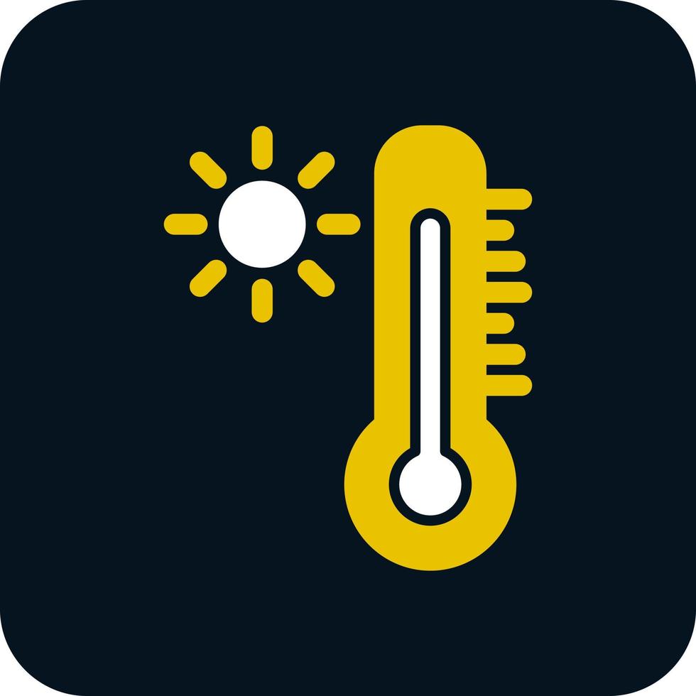 Thermometer Vector Icon Design