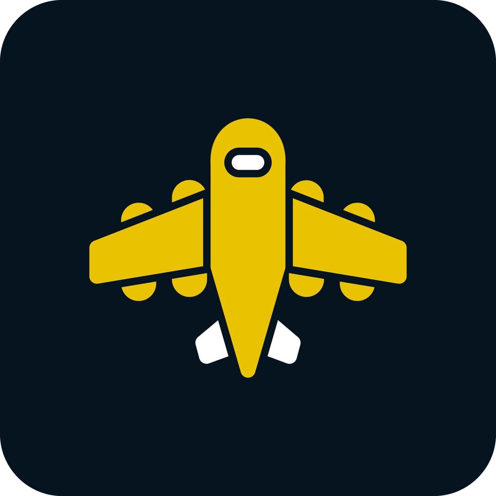 Airplane Vector Icon Design