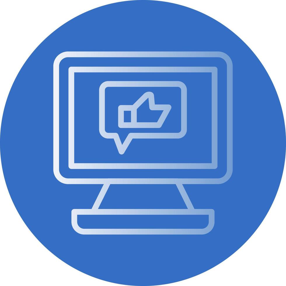 Feedback Vector Icon Design