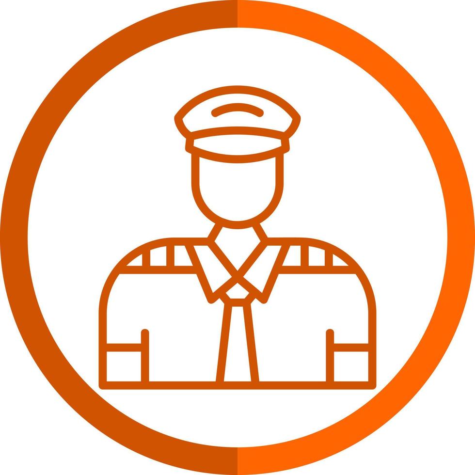 Pilot Vector Icon Design