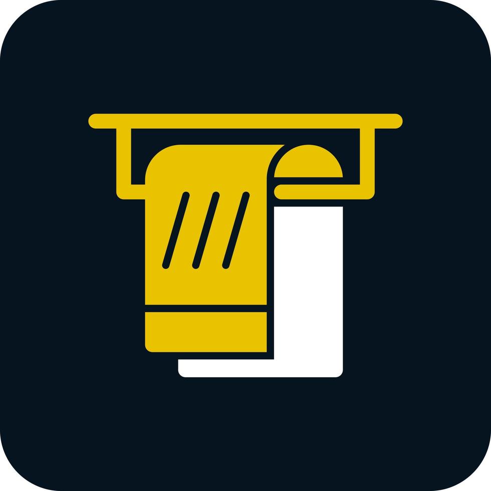 Towel Vector Icon Design
