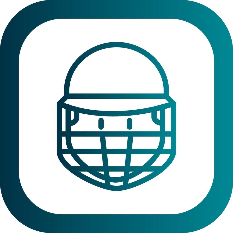 Cricketer Vector Icon Design