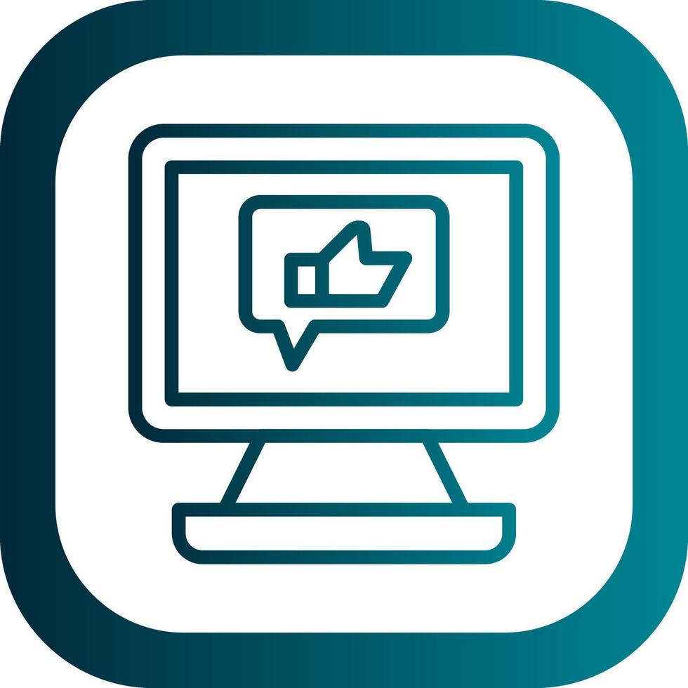 Feedback Vector Icon Design