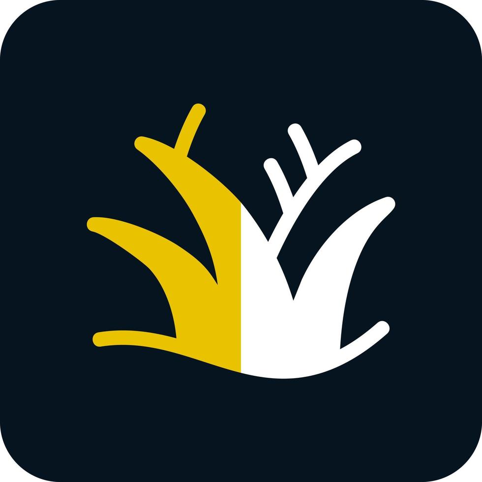 Desert Grass Vector Icon Design