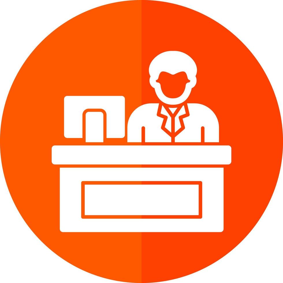 Cashier Vector Icon Design