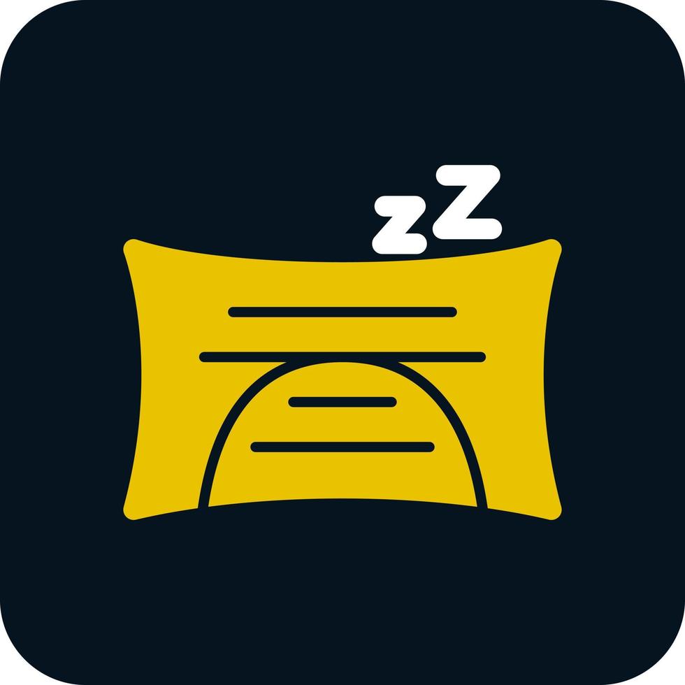 diseño de icono de vector de almohada de bebé