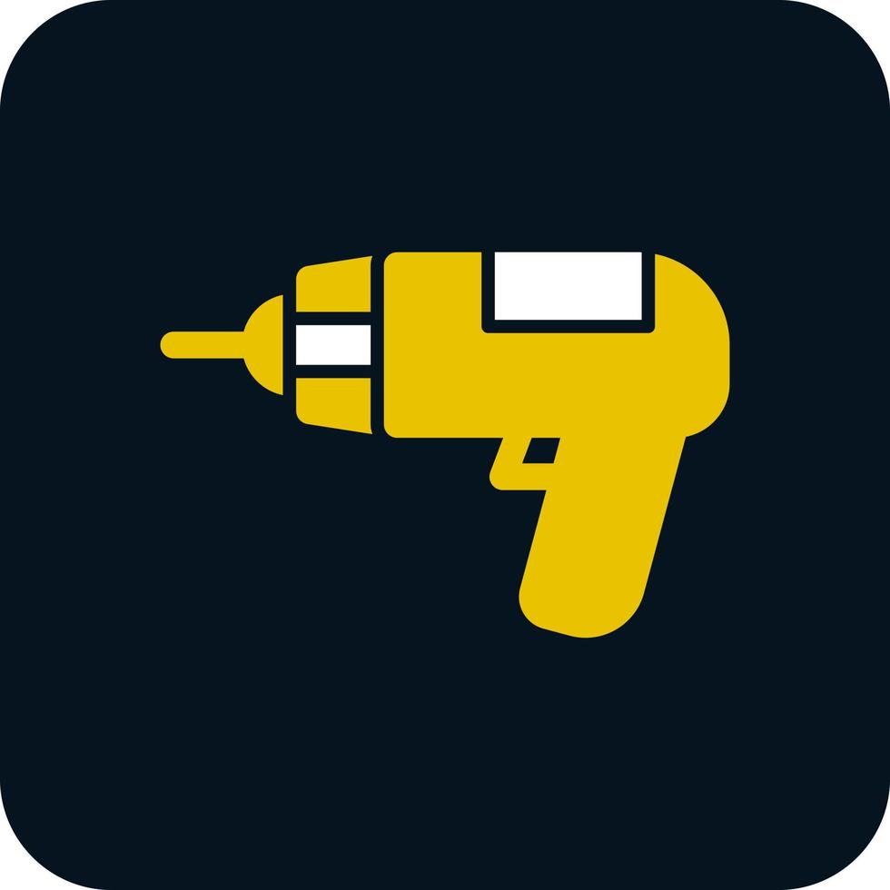 Drilling Machine Vector Icon Design