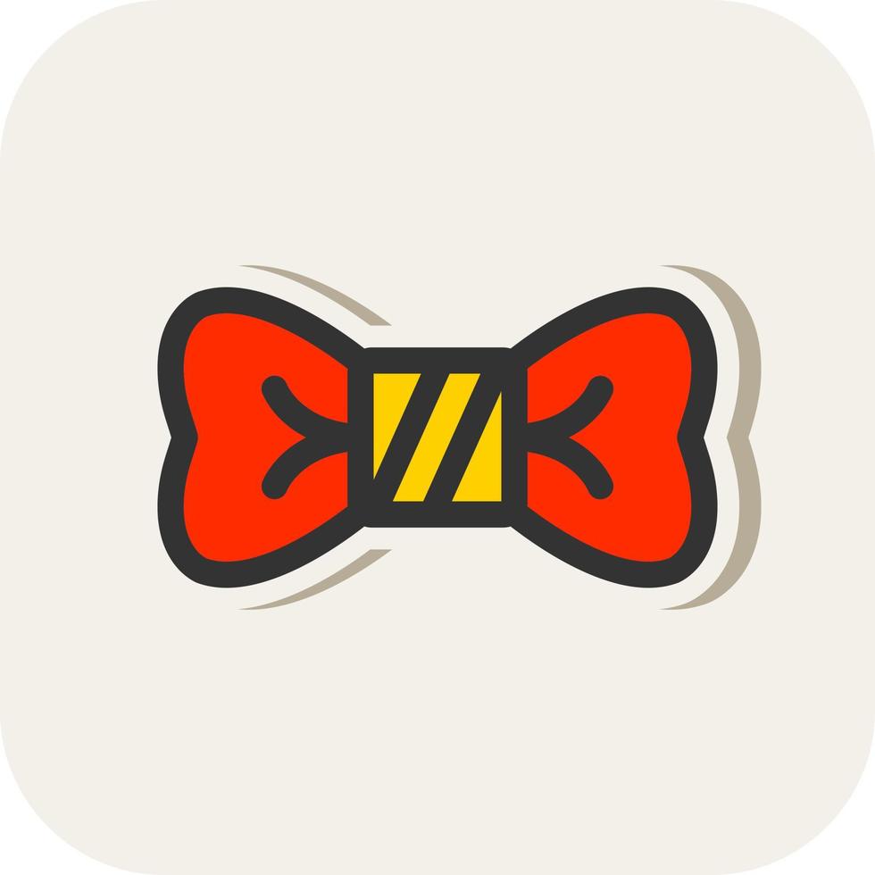 Bow Tie Vector Icon Design